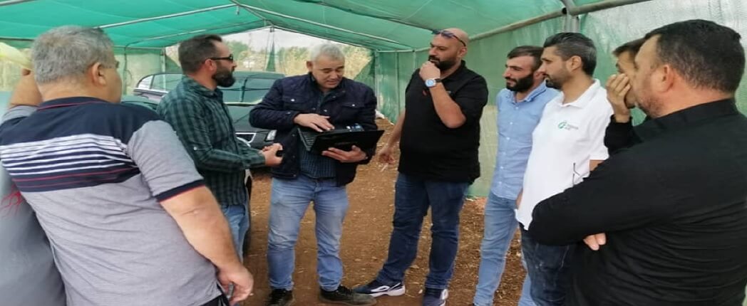 يوم حقلي مع أهم موزعي السويداء بخصوص أنابيب الري بالتنقيط دي ٢٠٠٠