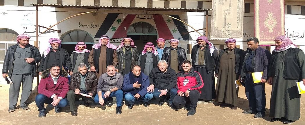 ندوات حول المبيد العشبي أتلانتس او دي في السفيرة، حويجينة، و بلاط