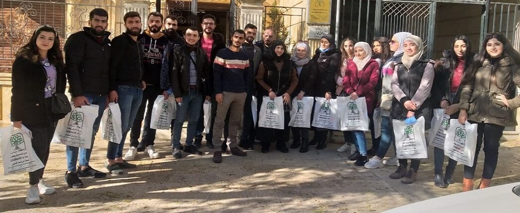 زيارة طلاب كلية الزراعة لمكتب حلب