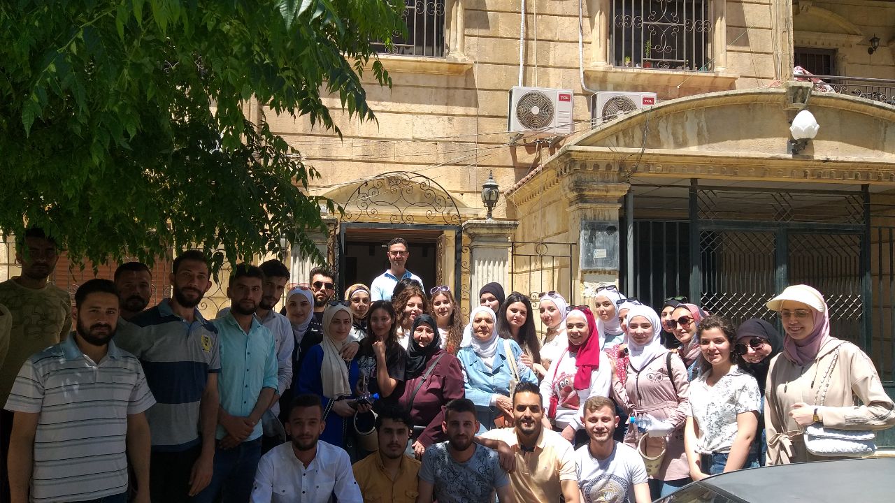 تعزيز التعاون – استقبال طلاب زراعة حلب